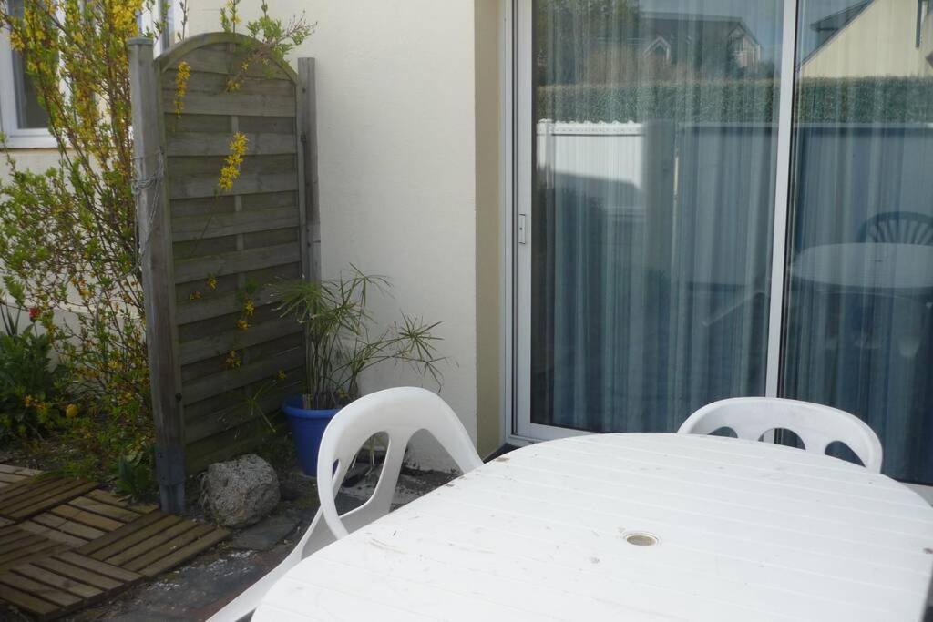 Ferienwohnung T1 Bis Duplex A 2 Pas De La Plage A Larmor-Plage Exterior foto